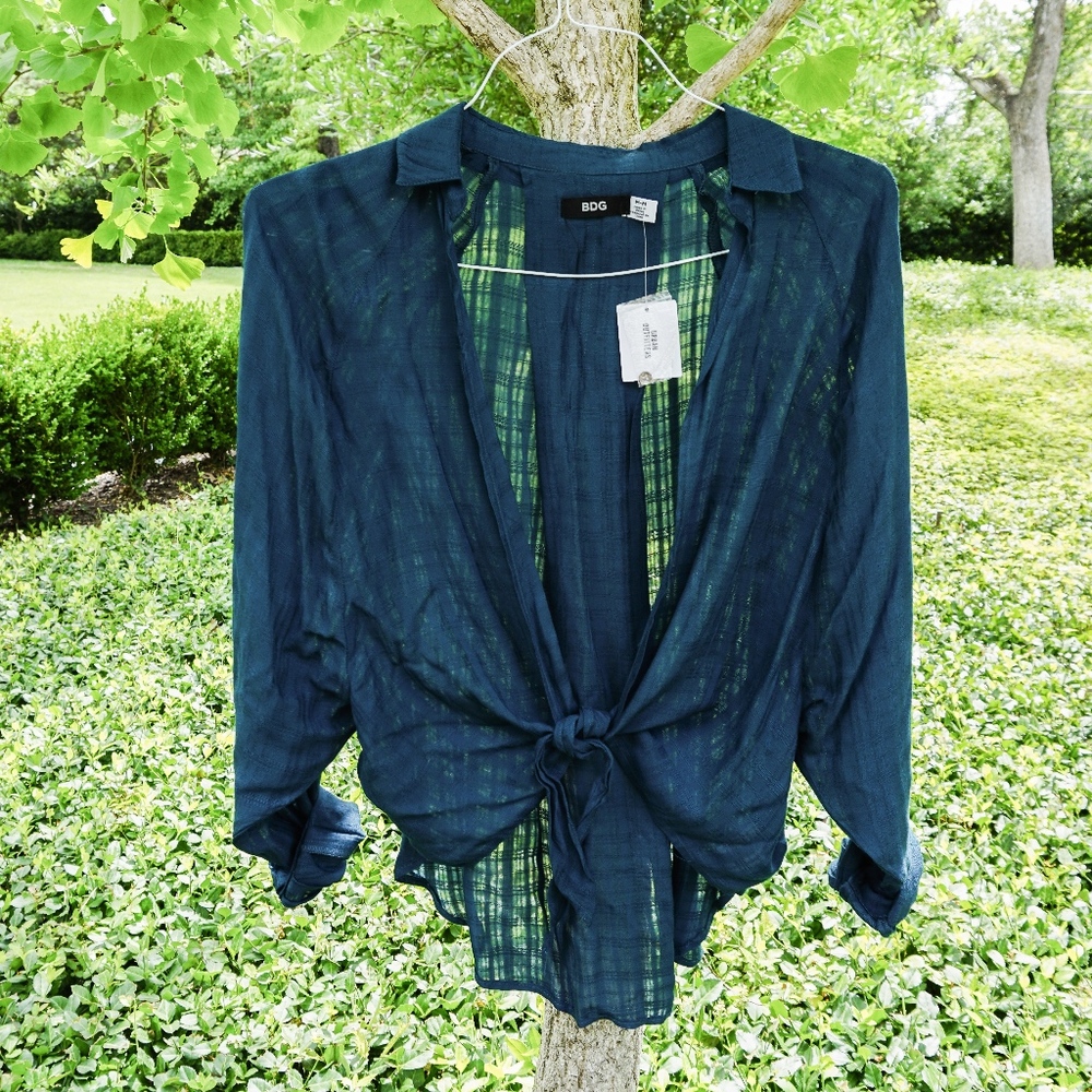 Urban Outfitters Front-Tie Top